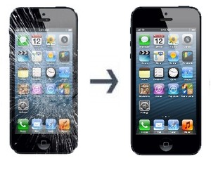 écran téléphone iPhone 6 cassé à boulogne-billancourt